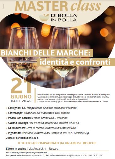 Eventi Masterclass e degustazioni